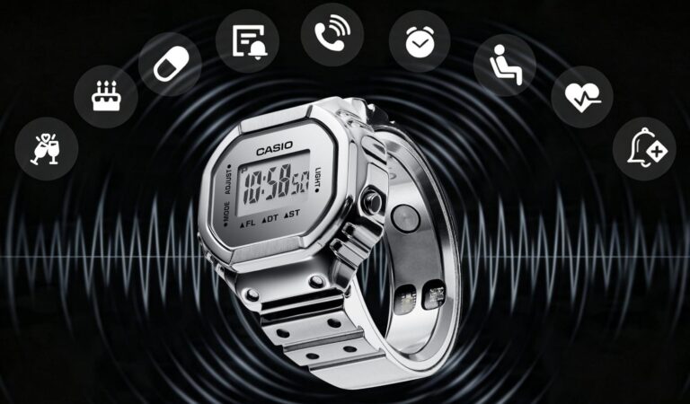 Casio dévoile une nouvelle bague connectée avec suivi du rythme cardiaque et alertes par vibration