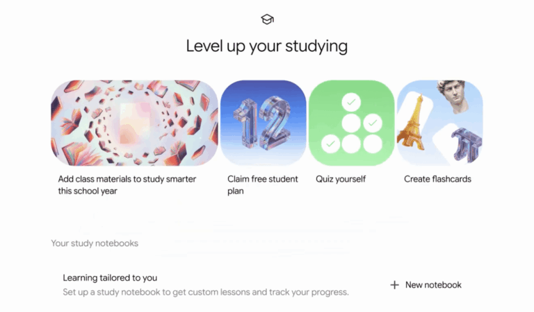 Google transforme Gemini en véritable assistant d’étude pour les étudiants